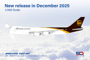 Boeing 747-8F UPS Interactive series